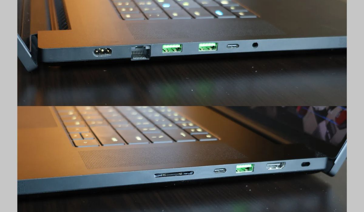 Các cổng kết nối của laptop