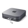 Đế kiêm Hub chuyển đổi Satechi 7in1 cho Mac Mini – ST-ABHFM Gray