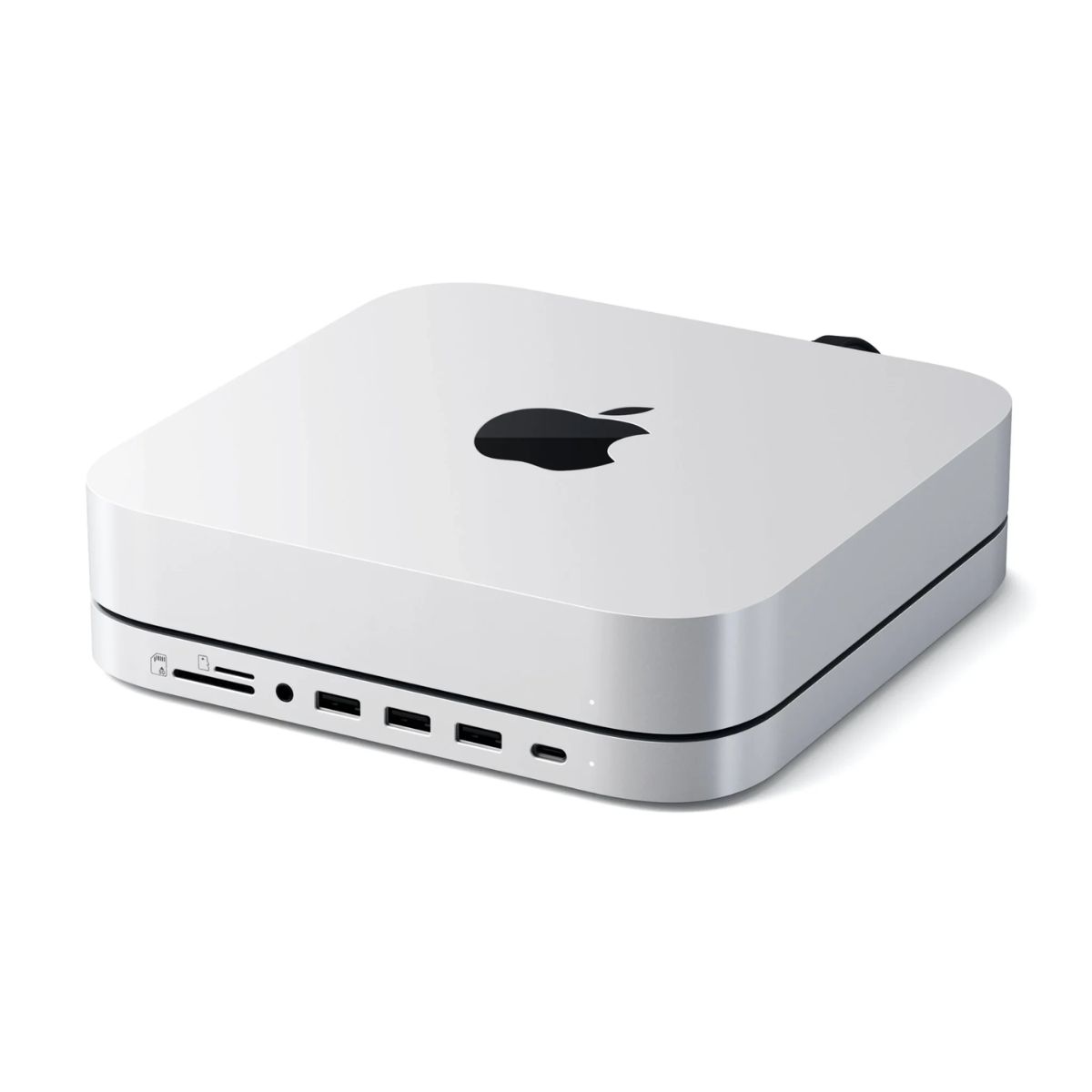 Đế kiêm Hub Satechi 8in1 cho Mac Mini/Studio với khe SSD - ST-MMSHS