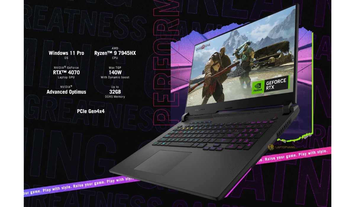 Hiệu năng ROG Strix G17 2023 G713