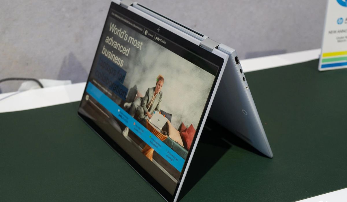 Ngoại hình hiện đại và thời trang của HP Elitebook x360 1040 G11