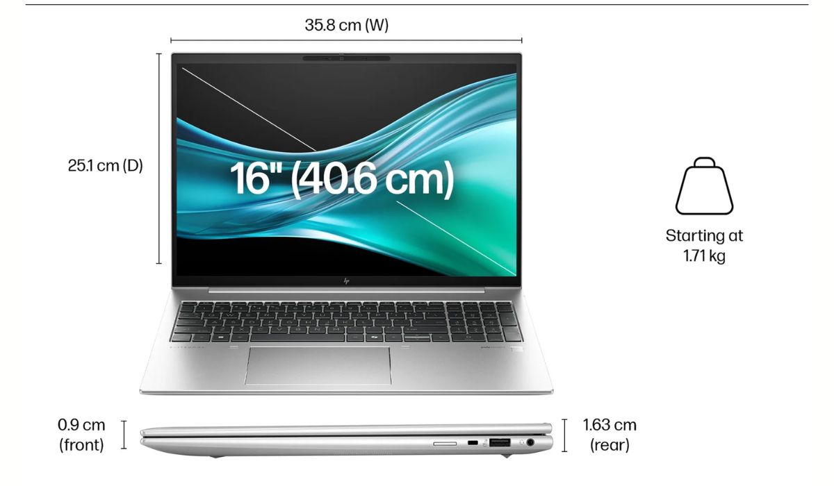 Kích thước và trọng lượng laptop