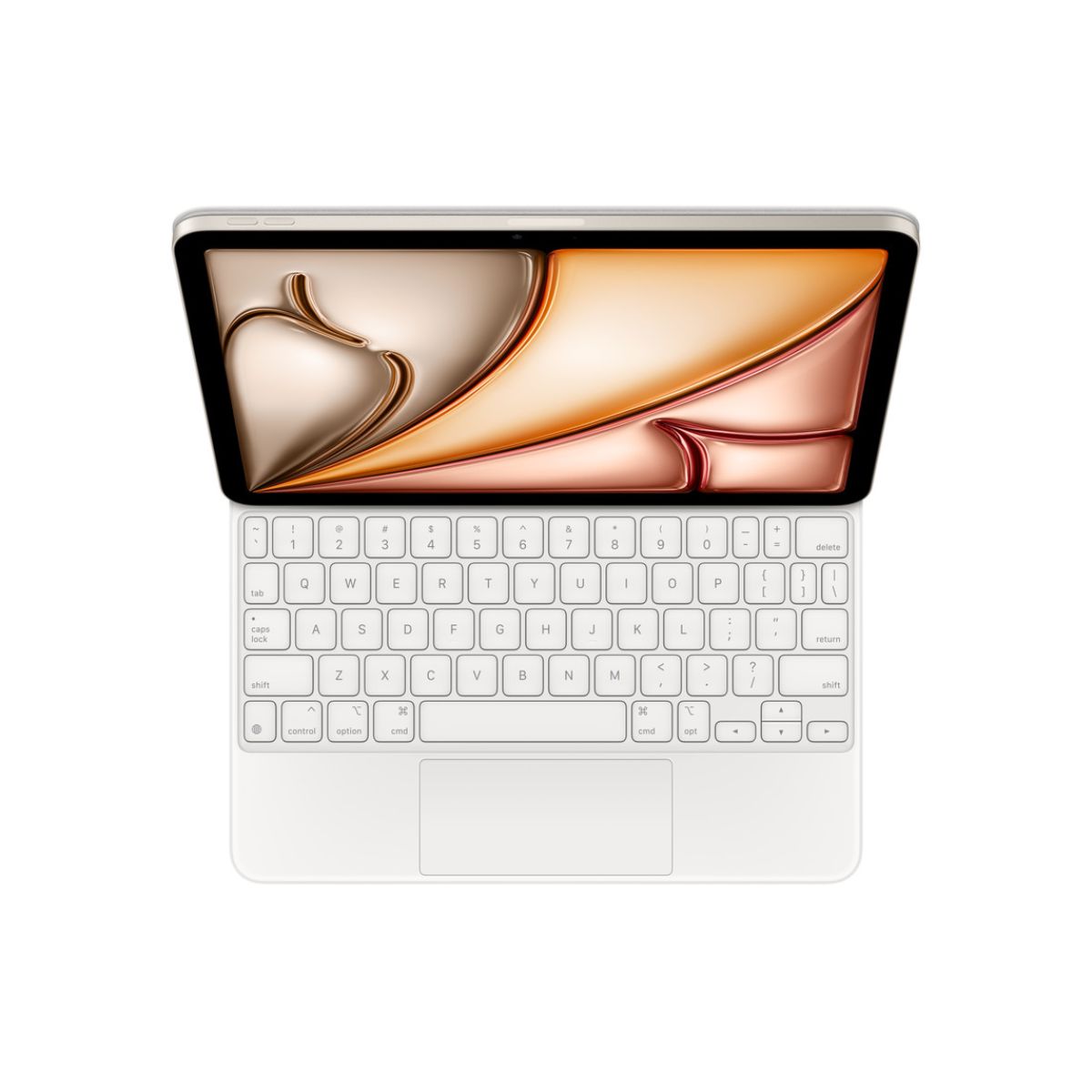 Magic Keyboard White iPad Air 11 inch M2 1