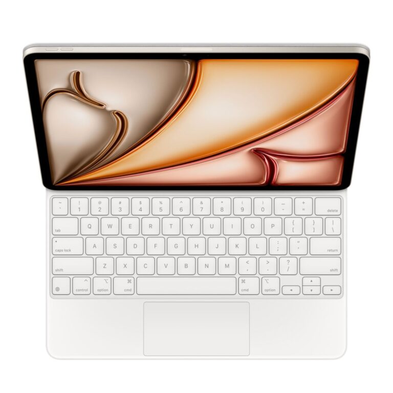 Magic Keyboard White iPad Air 13 inch M2