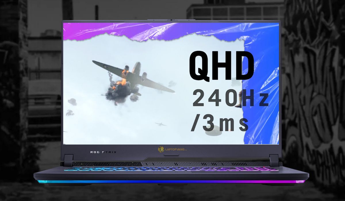 Màn hình 240Hz ROG Strix G17 2023