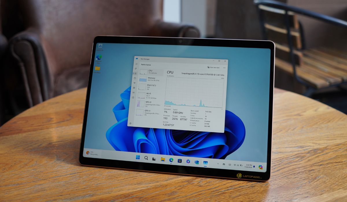 Hiệu năng Surface Pro 11 với X Plus