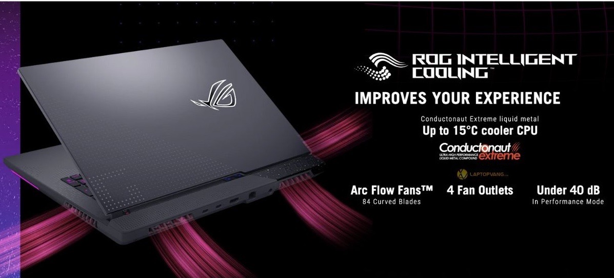 Tản nhiệt ROG Strix G17 2023