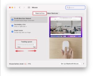 Tăng tốc độ chuột MacBook