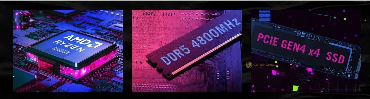 Thông số RAM và SSD trên ROG Strix G17 2023