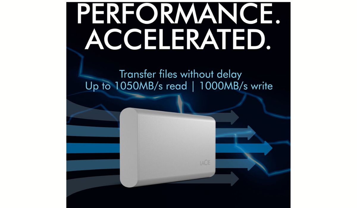 Ổ Cứng Di Động SSD LaCie Portable USB-C Rescue STKS2000400