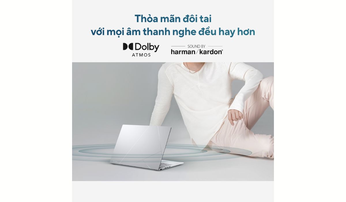 Âm thanh trên ZenBook 14 OLED UX3405