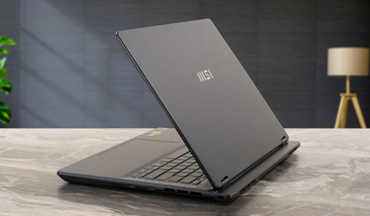 Thiết kế MSI Prestige 14 AI Studio hiện đại