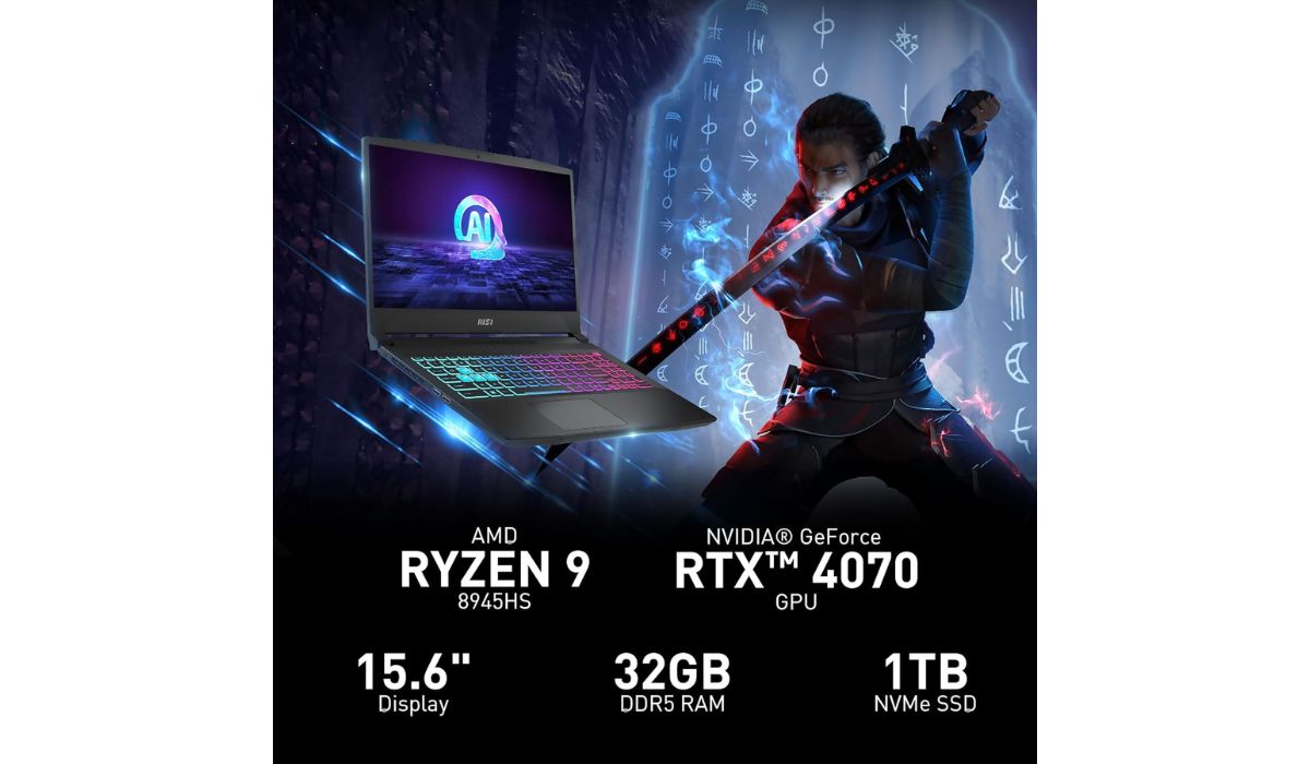 Hiệu năng Gaming của Katana 15 AI