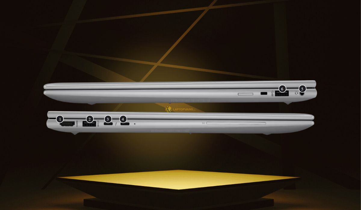 Cổng kết nối của HP Zbook Firefly 16 G11