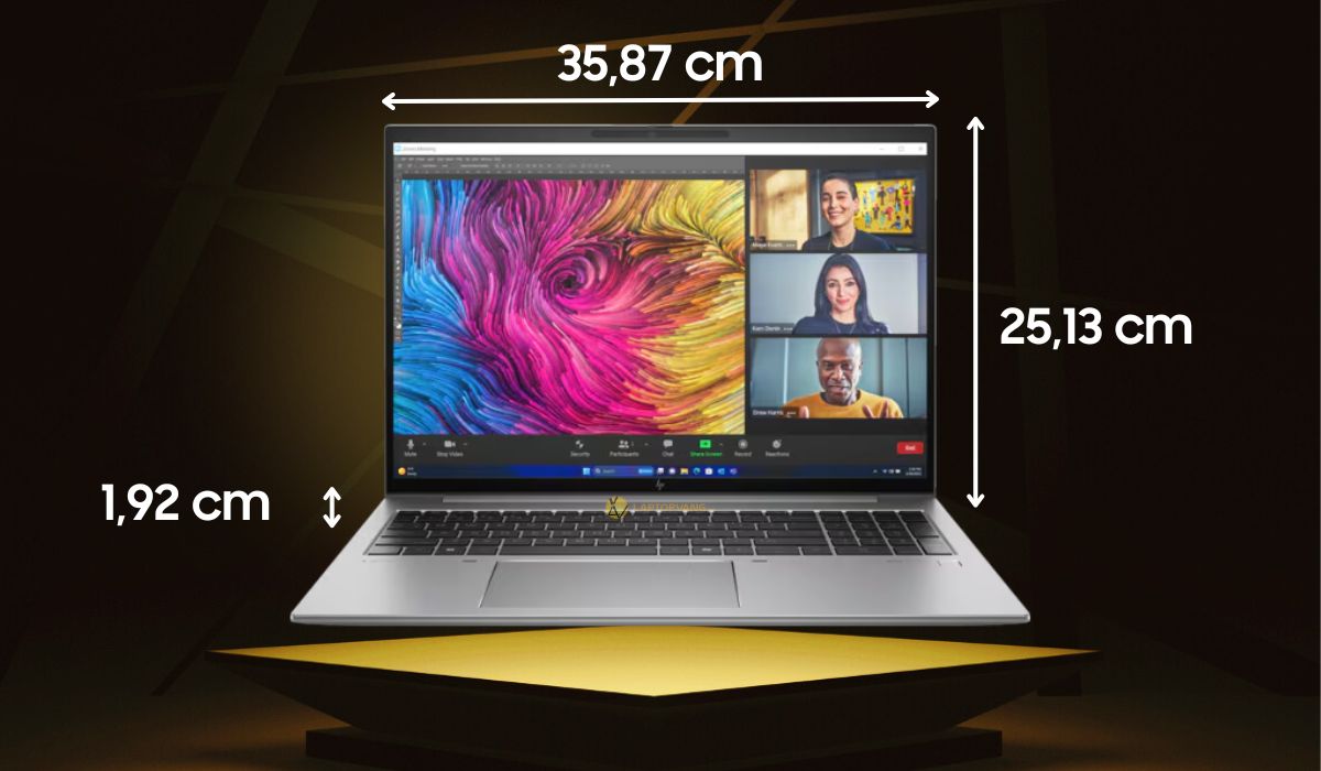 Kích thước của laptop