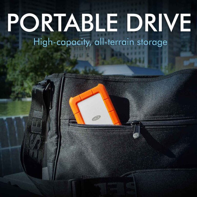 Ổ cứng di động chống sốc HDD Lacie Rugged 5