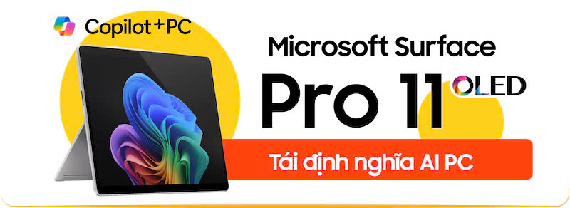 Surface Pro 11 Banner nhỏ