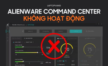 Alienware Command Center không hoạt động