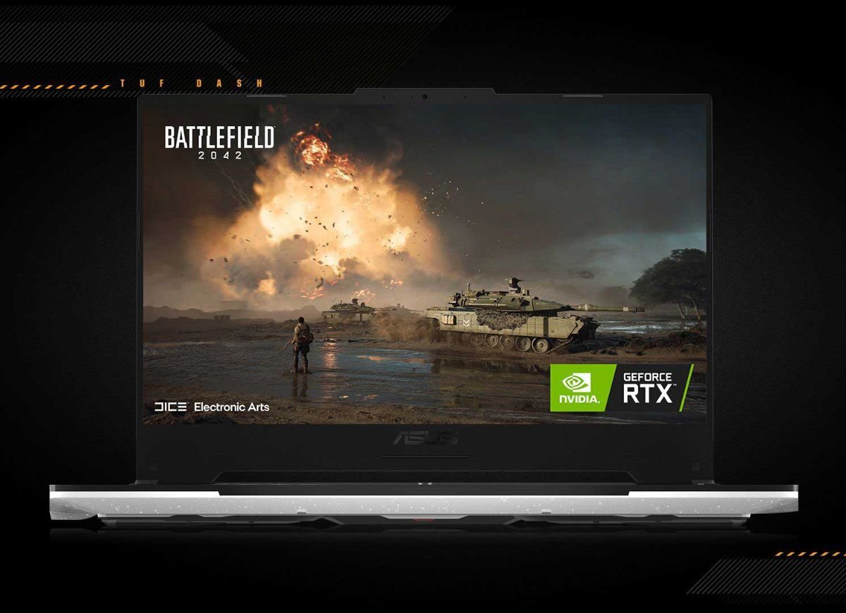 màn hình sắc nét của asus tuf dash f15