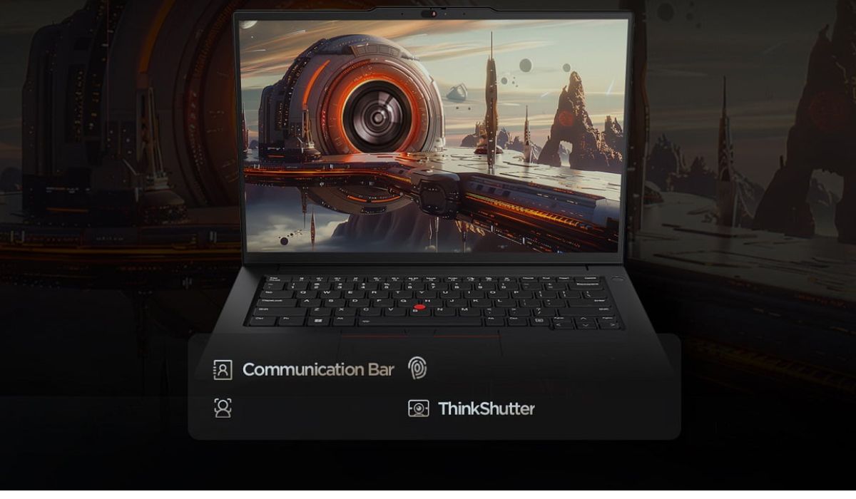 ThinkPad T14p Gen 2 nhiều tính năng bảo mật