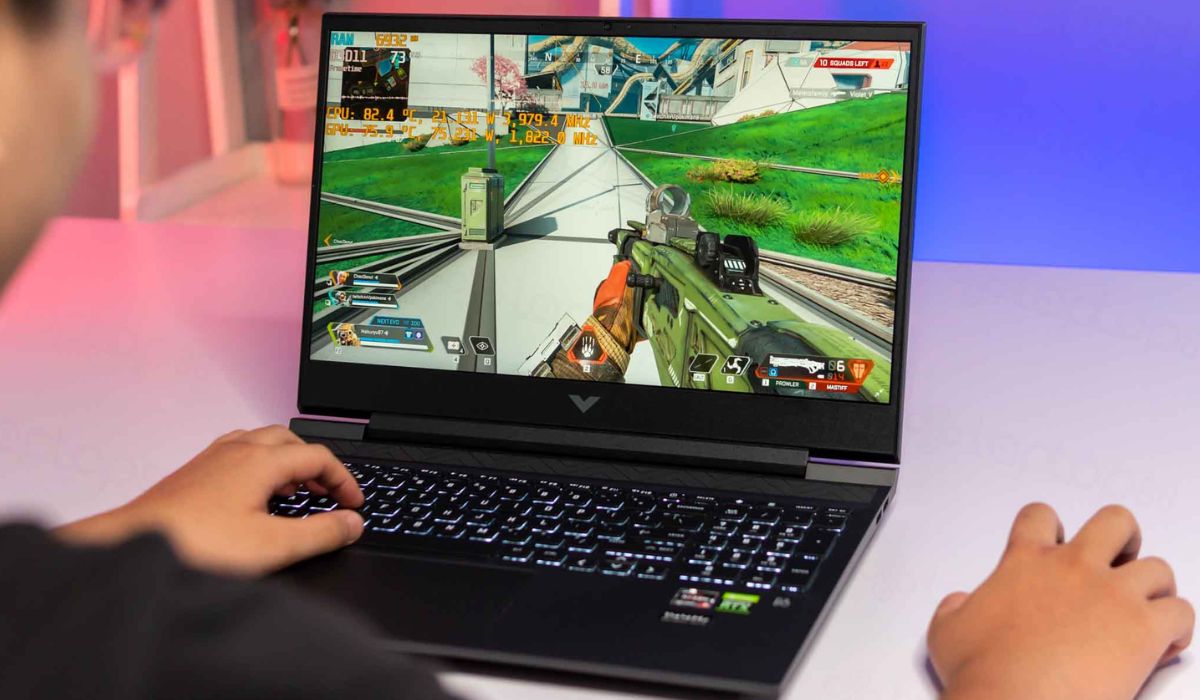 Hiệu năng cao của HP Victus 16 inch 2024 dành cho gaming