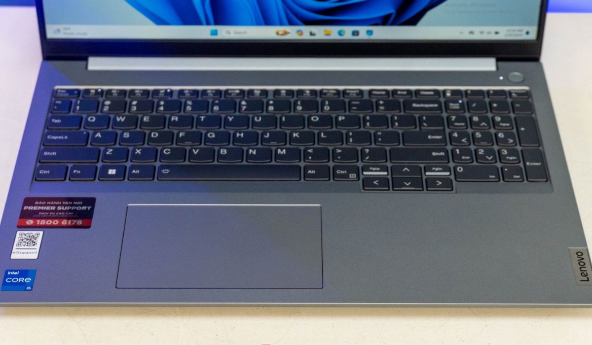 Bàn phím của laptop thoải mái