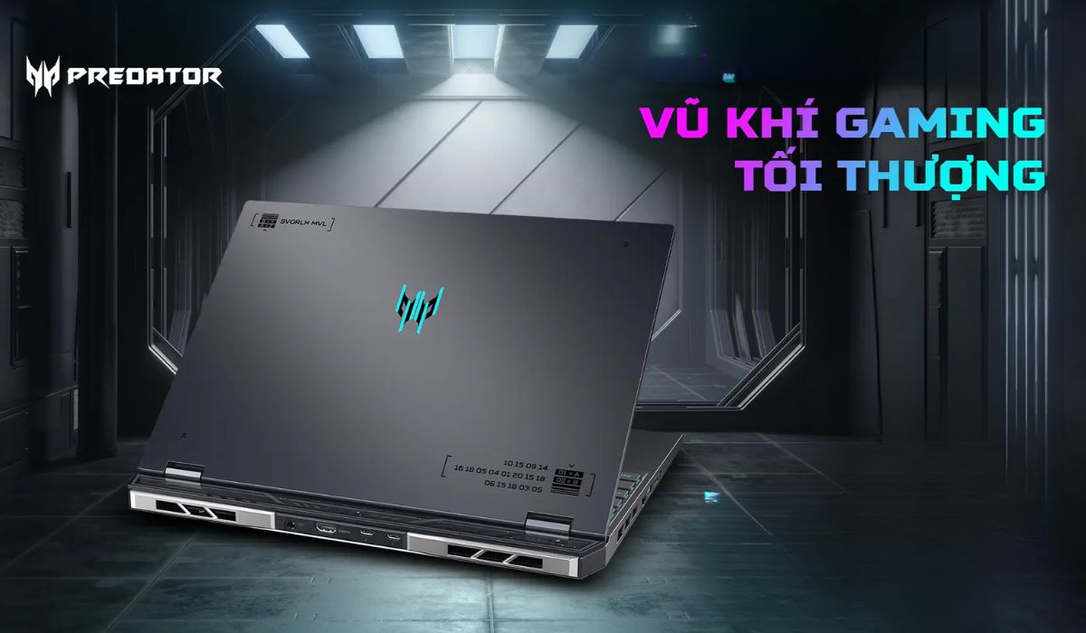 Acer Predator Helios Neo 16 là lựa chọn gaming mạnh mẽ