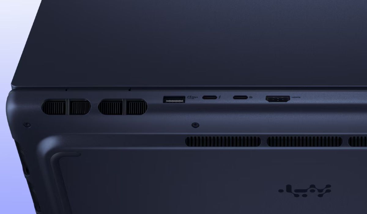 Đường nét laptop có độ hoàn thiện cao, chất liệu hợp kim bền bỉ