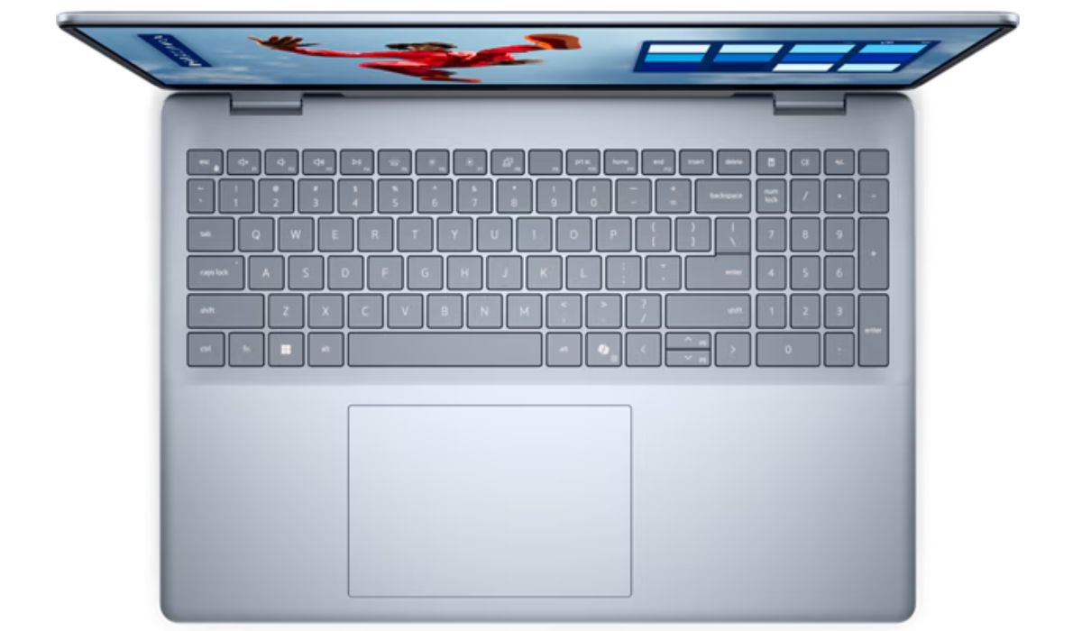 Bàn phím và touchpad của Dell 16 Plus