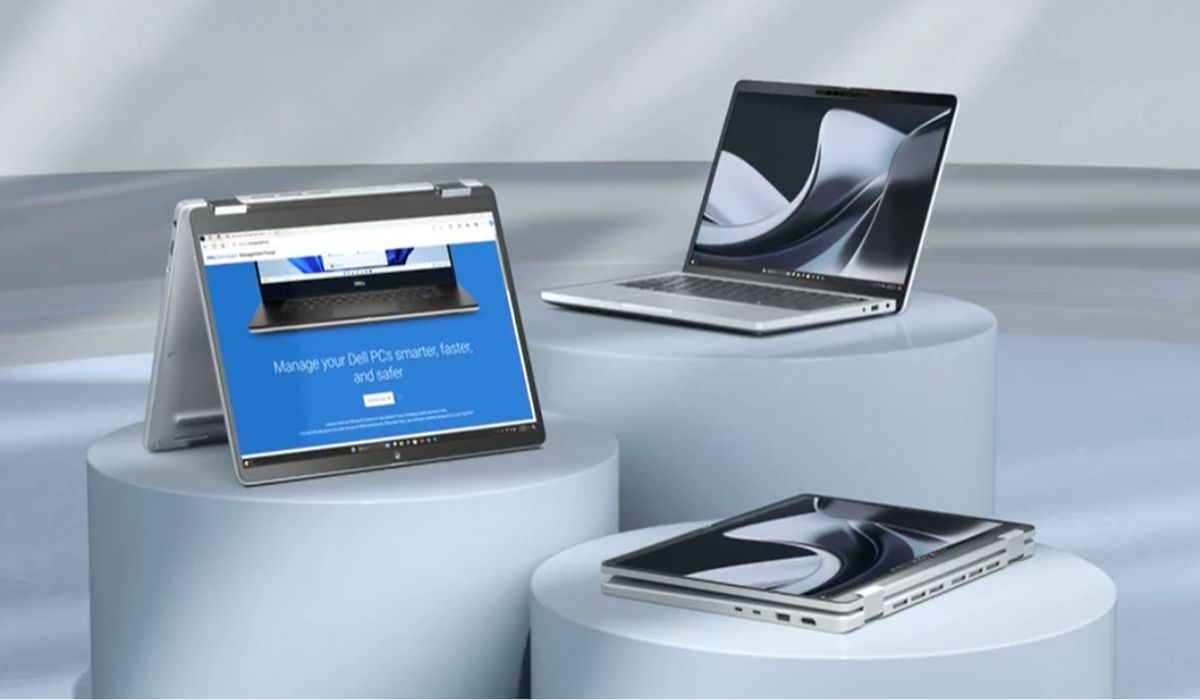 Dell Pro 13 Plus 2 in 1 với khả năng chuyển đổi linh hoạt
