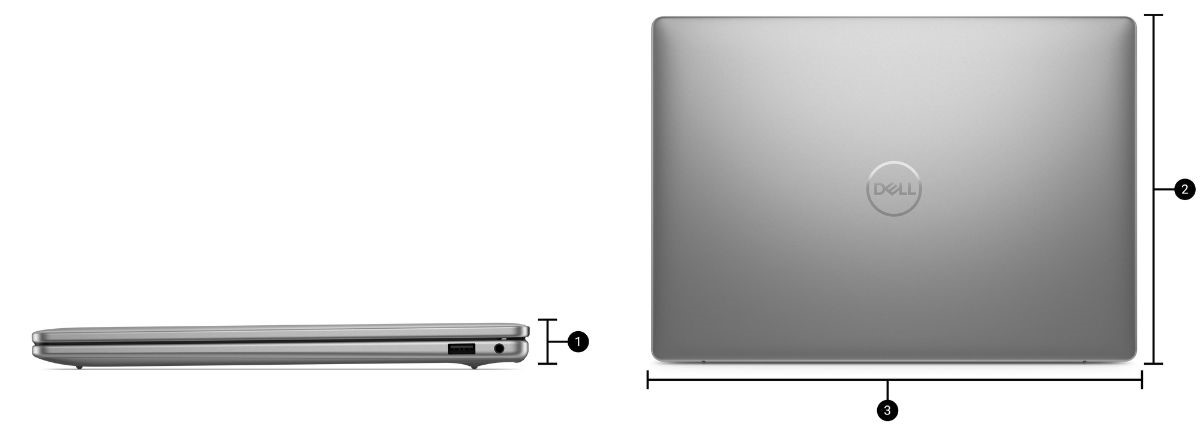 Kích thước laptop Inspiron 14 5441
