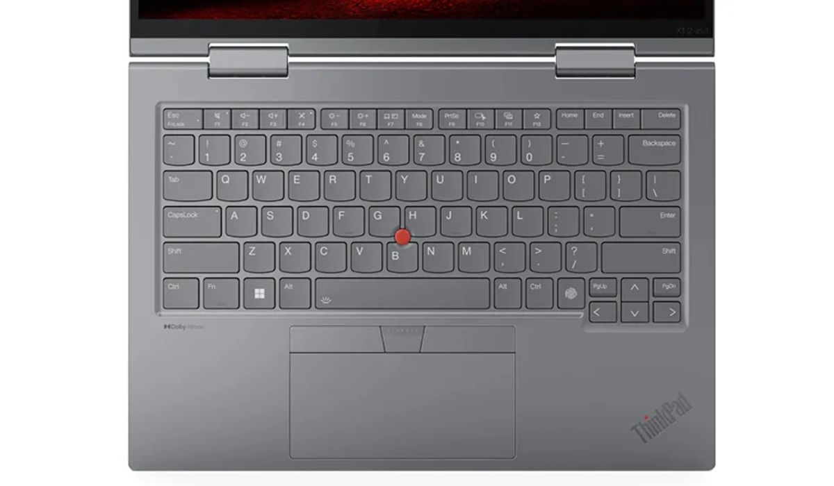 Bàn phím với trackpoint đặc trưng