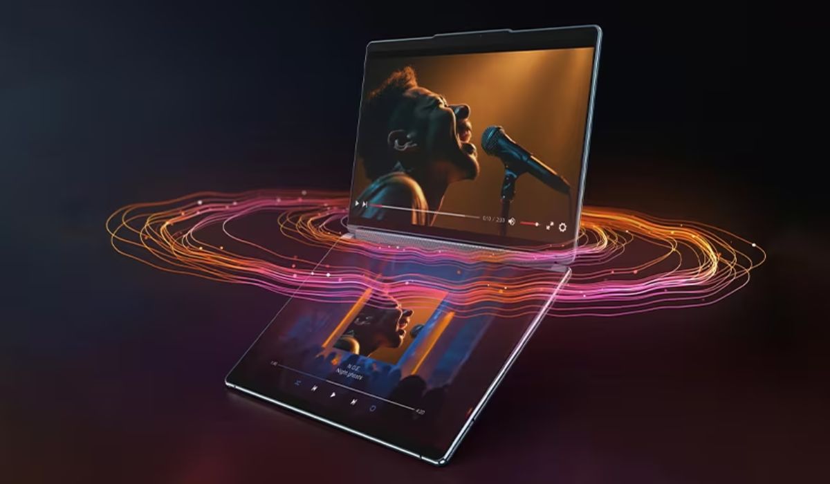 Hệ thống âm thanh sống động và mạnh mẽ của Lenovo Yoga Book 9