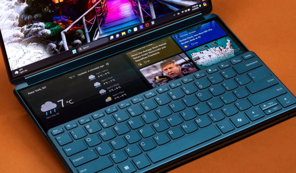 Bàn phím bluetooth rời đi kèm của laptop