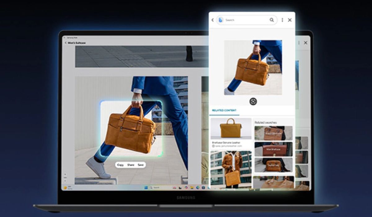 Samsung Galaxy Book5 Pro 14 inch mang đến hiệu năng mạnh mẽ với thiết kế vô cùng mỏng nhẹ di động