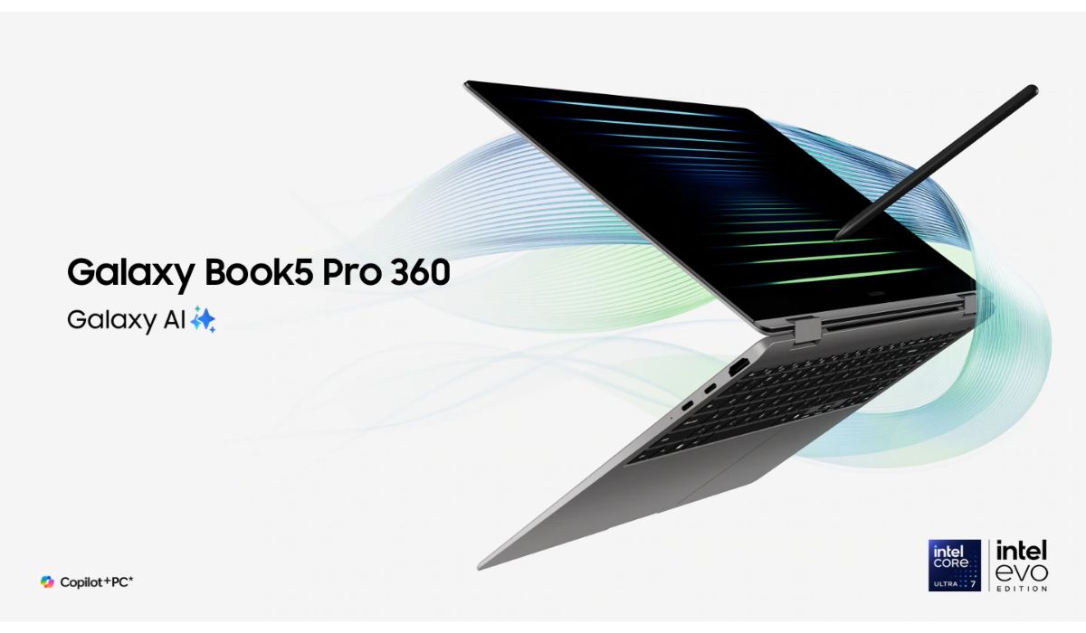 Samsung Galaxy Book5 Pro 360 chuyển đổi linh hoạt giữa laptop và tablet