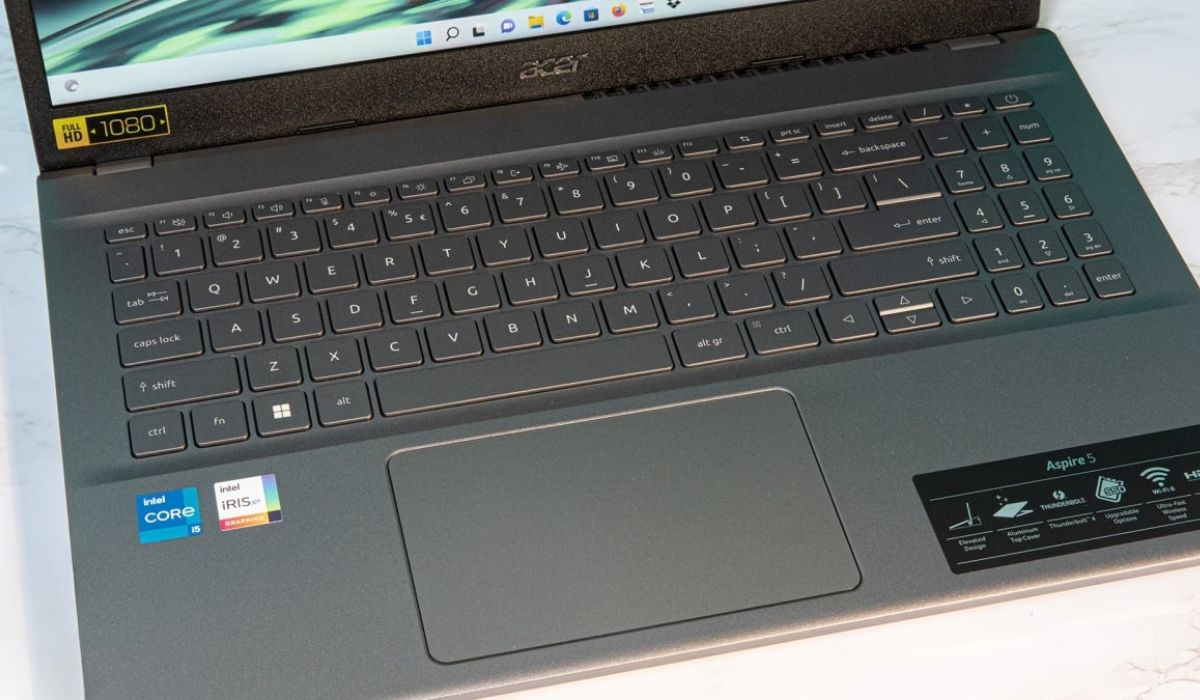 Bàn phím Acer Aspire 5 A515 thiết kế khoa học