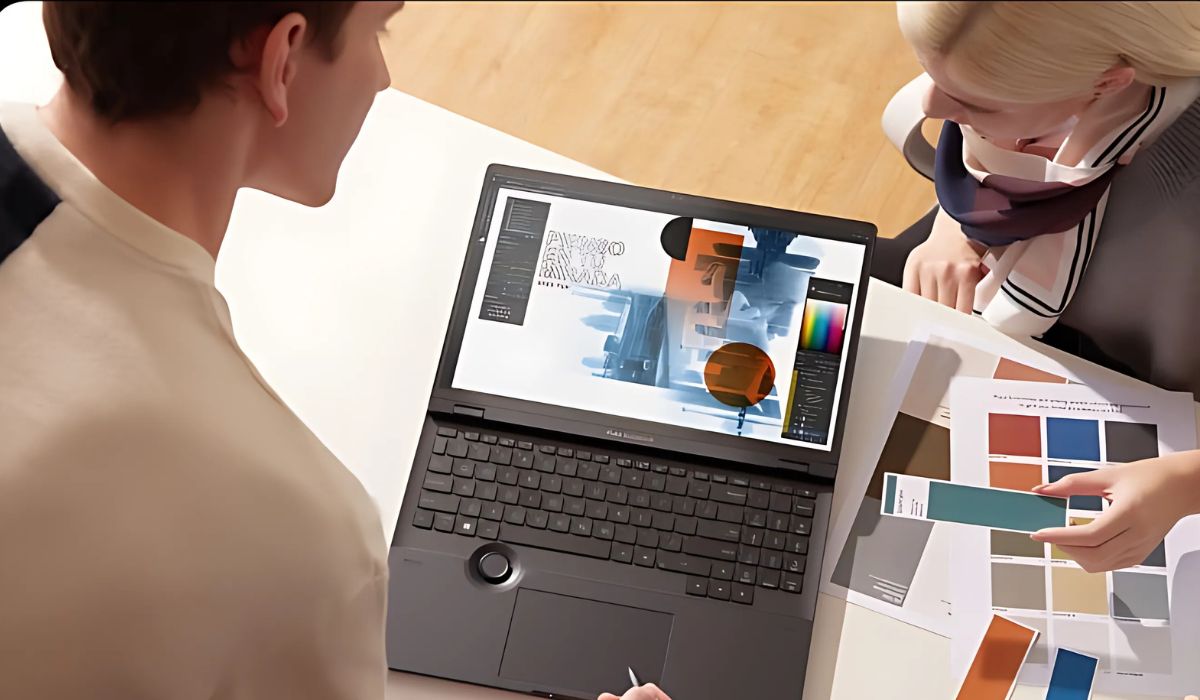 Làm việc hiệu quả và chia sẻ nội dung dễ dàng với Asus Proart Studiobook 16 OLED