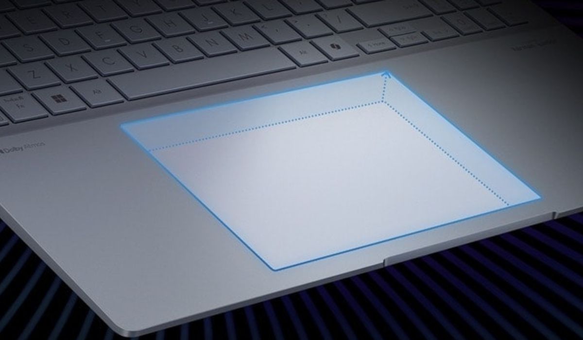 Touchpad Vivobook S 15 OLED được mở rộng kích thước