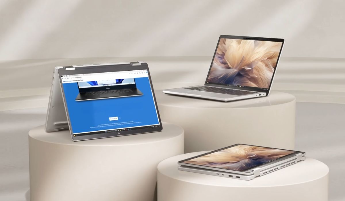 Dell Pro 13 Plus 2 in 1 dễ dang chuyển đổi giữa các chế độ