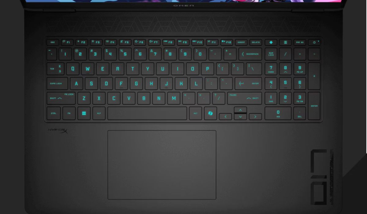 Bàn phím HP OMEN 17 thay đổi đèn RBG theo ý thích, tăng tính cá nhân hóa và giao diện bắt mắt